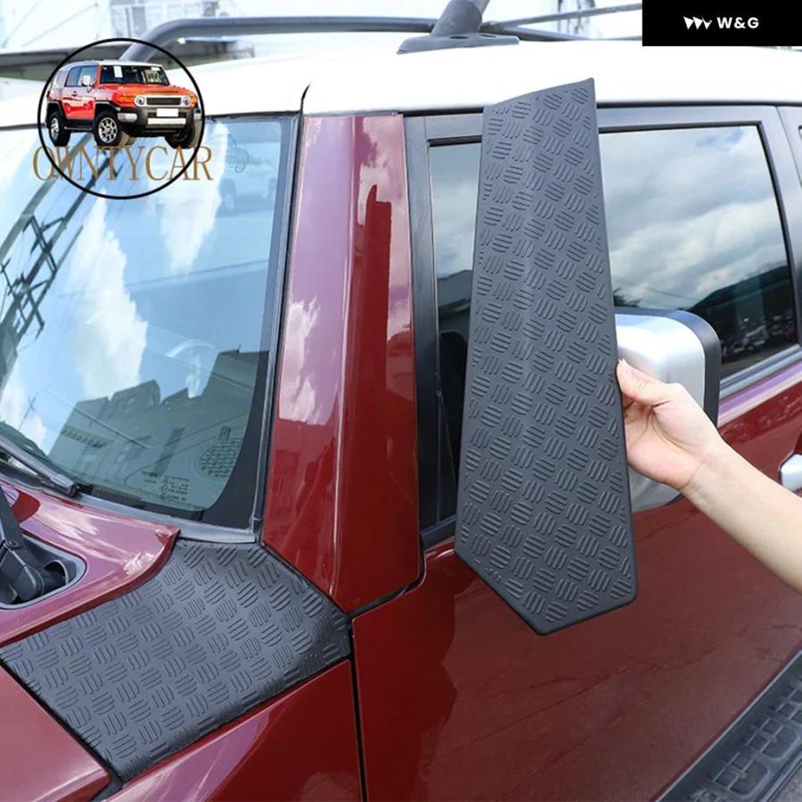 並行輸入品 トヨタ FJ クルーザー 2007-2021 ABS ブラック 車 外装