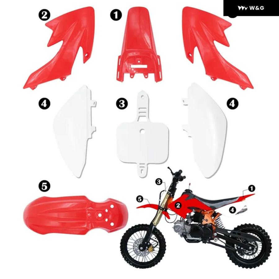 並行輸入品 CRF50 プラスチック キット ピット オートバイ バイク