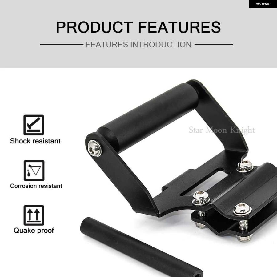 並行輸入品ホンダ アフリカツイン CRF1000L 2018-2019 CRF 1000 L オートバイ バイク フロントフォン スタンド ホルダー フォン GPS ナビゲーションプレ_10