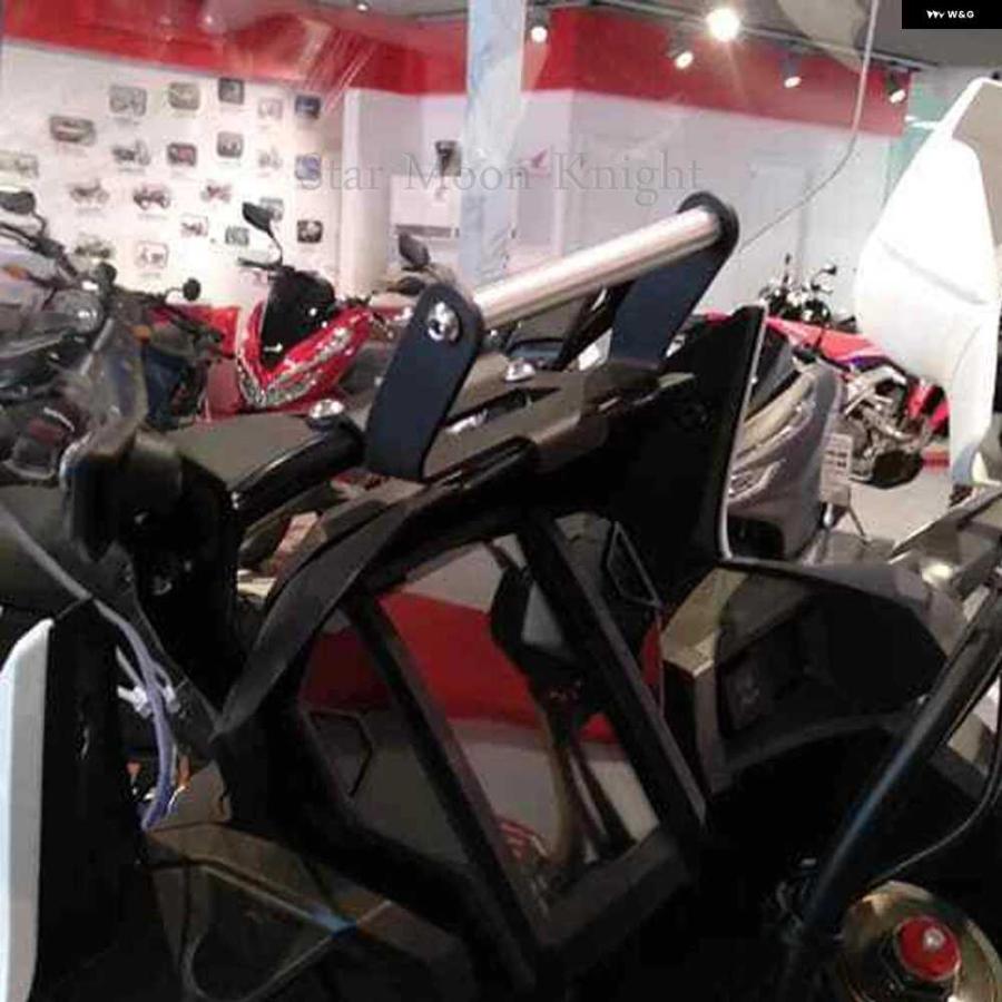 並行輸入品ホンダ アフリカツイン CRF1000L 2018-2019 CRF 1000 L オートバイ バイク フロントフォン スタンド ホルダー フォン GPS ナビゲーションプレ_11