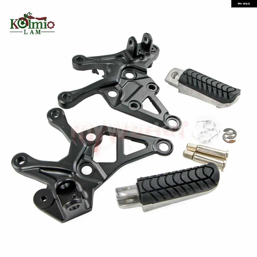 並行輸入品カワサキ Z900 2017 - 2023 オートバイ バイク アクセサリー フロント フットレストセット フットペグ ブラケット マウント 2018-21