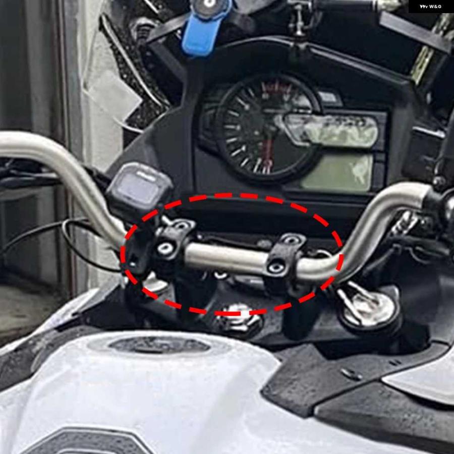 並行輸入品22MM オートバイ バイク ハンドルバー マウント ライザー ホンダ CB900F CB1000 DAX125 FMX 650 XL1000V MONKEY CTX 700 CRF300L GROM MSX125の画像