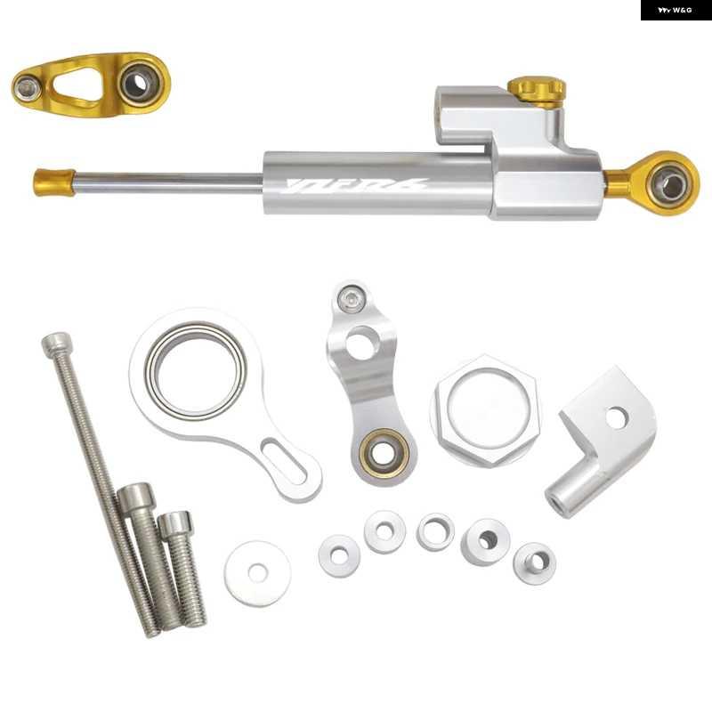 並行輸入品オートバイ バイク ステアリングスタビライザー ダンパー マウント ブラケット キット ヤマハ YZFR1 2002-2017 YZFR6 2020_17