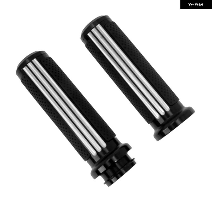並行輸入品オートバイ 25MM 電子スロットル ハンドルバー スロットルハンド グリップ ツーリング ロードキング エレクトラグライド ソフテイルの画像