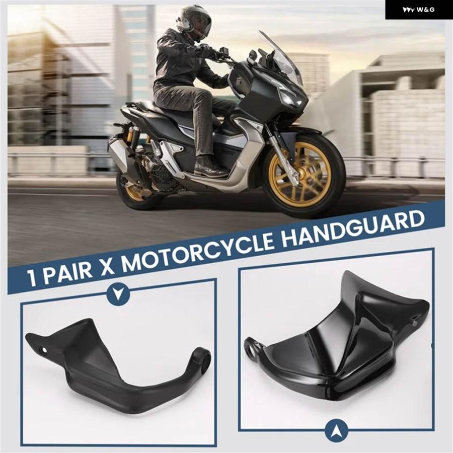 並行輸入品オートバイ アクセサリー ハンドガード ホンダ ADV 150 ADV150 ADV 160 ハンドガード エクステンション ハンドル ウインドシールド_2