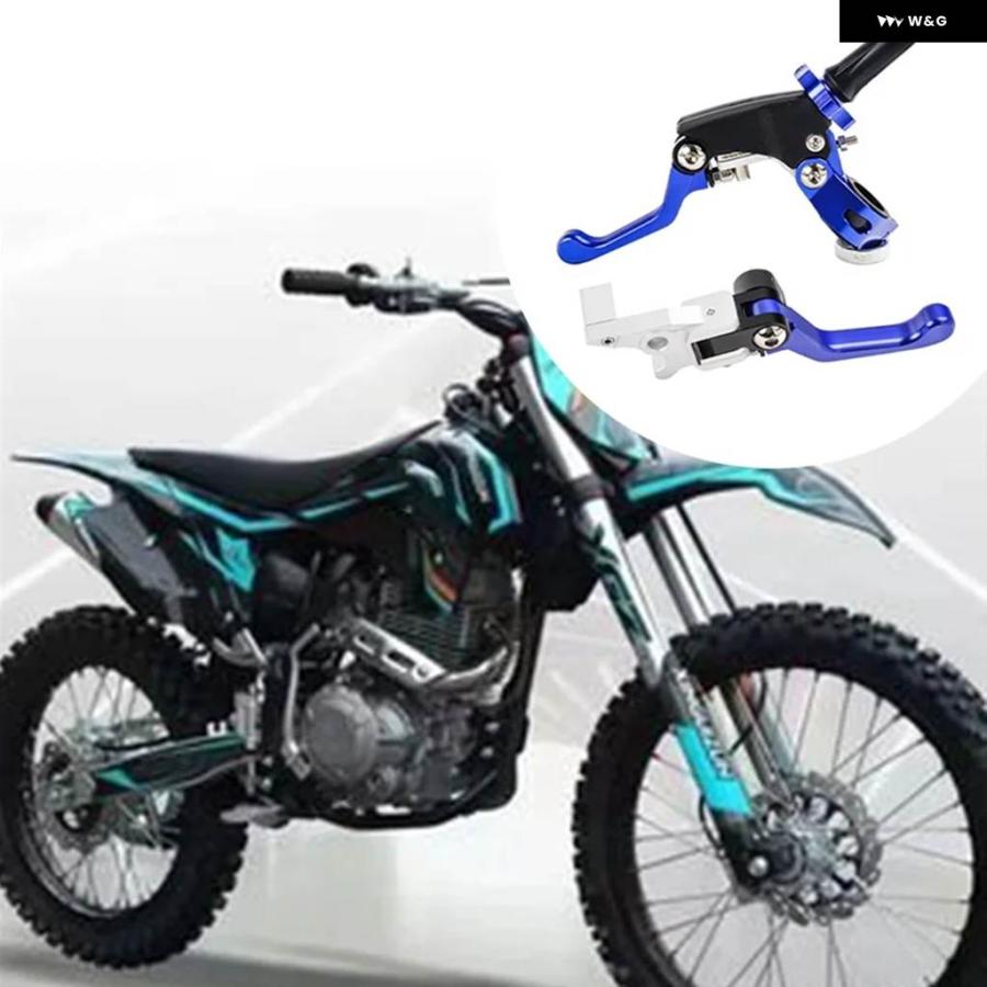 並行輸入品クロスカントリー バイク ASV 折りたたみ ハンドルクラッチハンドルハンドブレーキハンドルCQR CRF YZF バイクの画像
