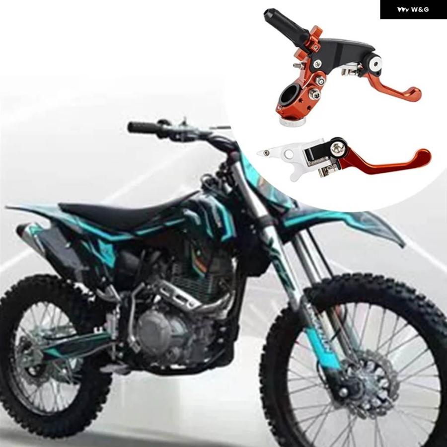 並行輸入品クロスカントリー バイク ASV 折りたたみ ハンドルクラッチハンドルハンドブレーキハンドルCQR CRF YZF バイクの画像