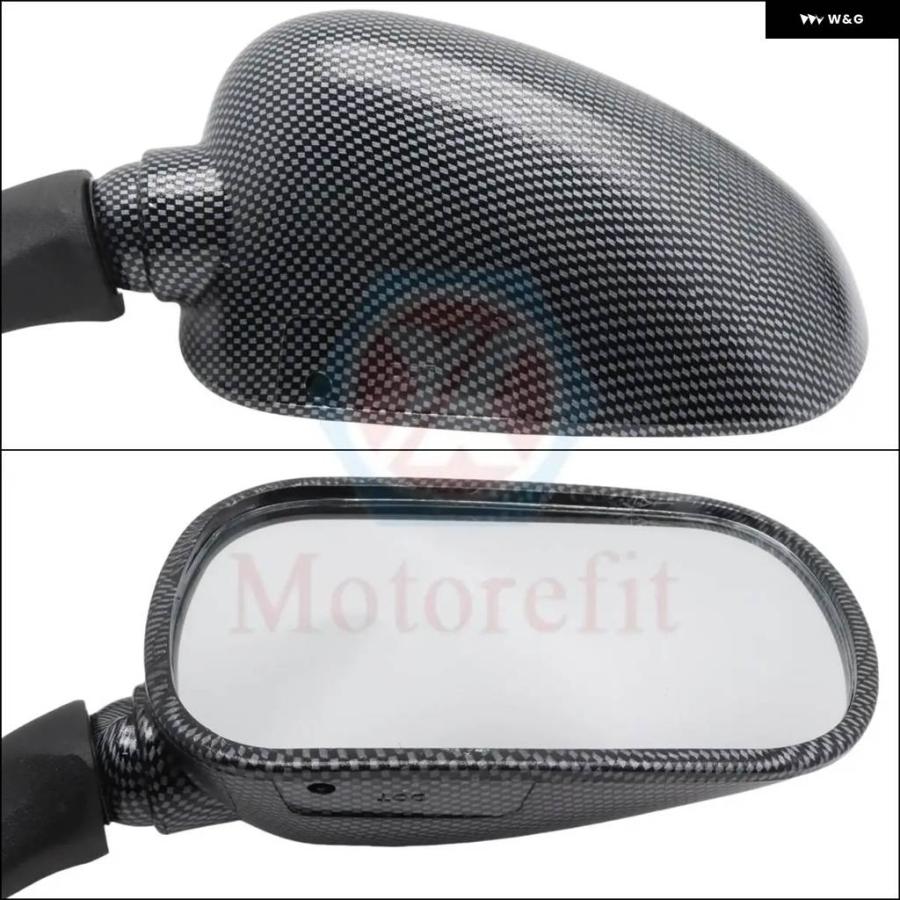 並行輸入品 バイク バックミラー レーシングミラー ヤマハ FJR 1300 FJR1300 FJR-1300 2003 2004の画像