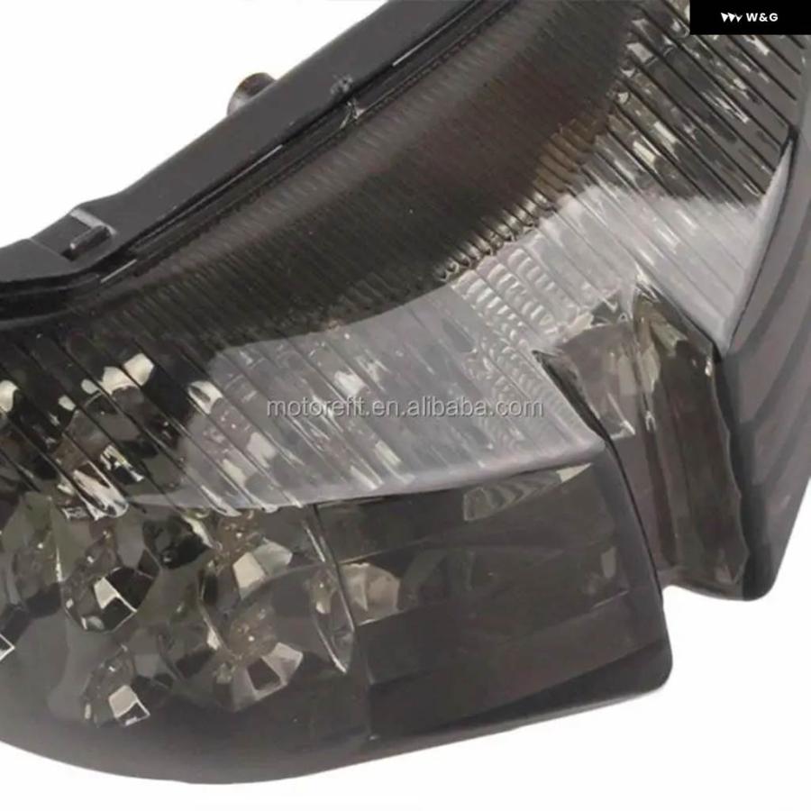並行輸入品 オートバイ LED テールライト リアテールウィンカーランプ ヤマハ FZ1 FZ8 2006-2012 ブラックの画像