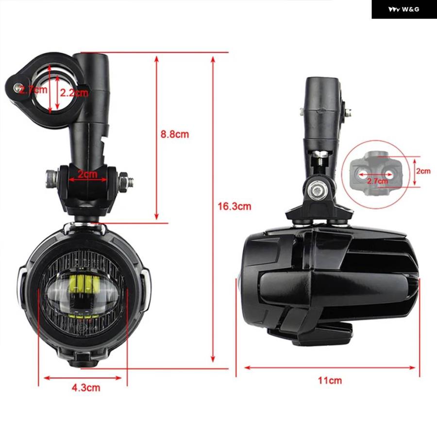 並行輸入品 オートバイ フォグランプ BMW R1200GS ADV F800GS F700GS F650GS S1000XR K_12