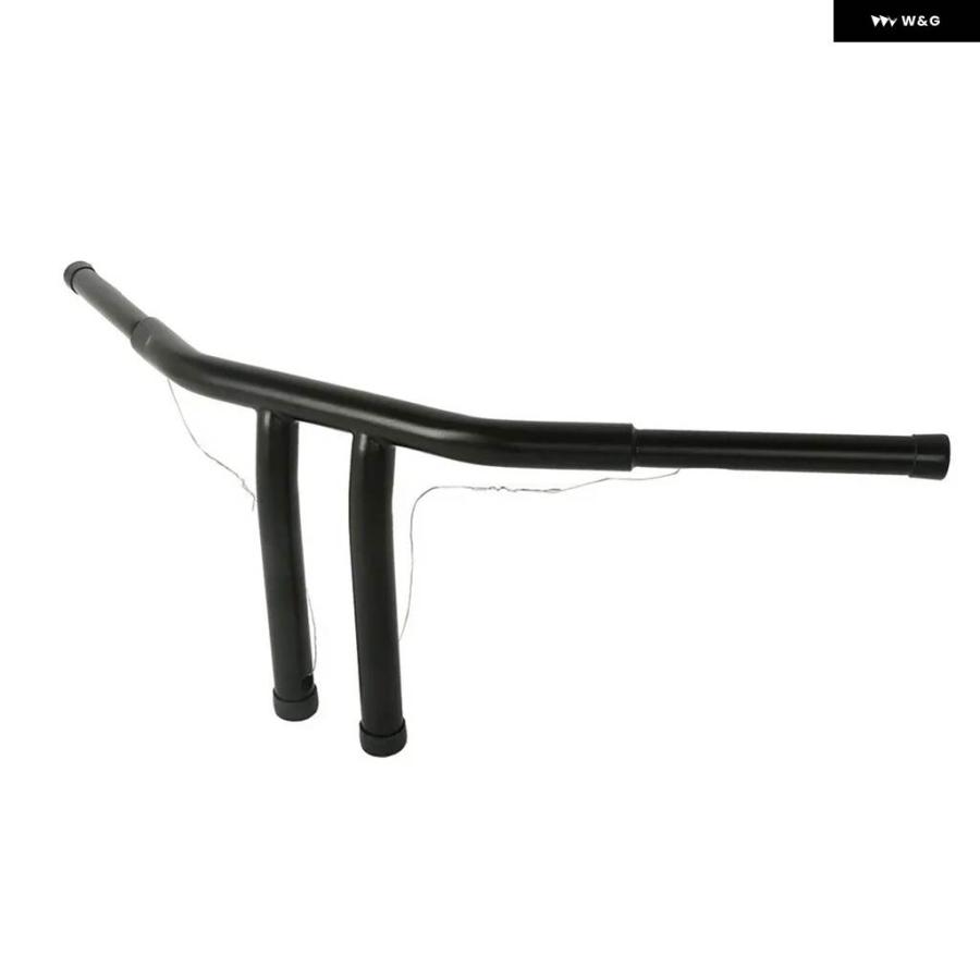 並行輸入品 9.5インチ オートバイ Tバー ハンドルバー ドラッグバー ハーレー スポーツスター  カスタム パーツ アクセサリの画像