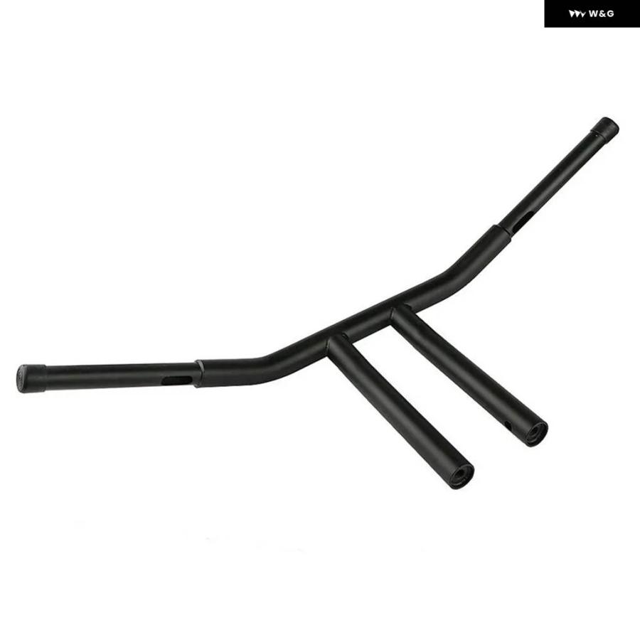 並行輸入品 9.5インチ オートバイ Tバー ハンドルバー ドラッグバー ハーレー スポーツスター  カスタム パーツ アクセサリの画像