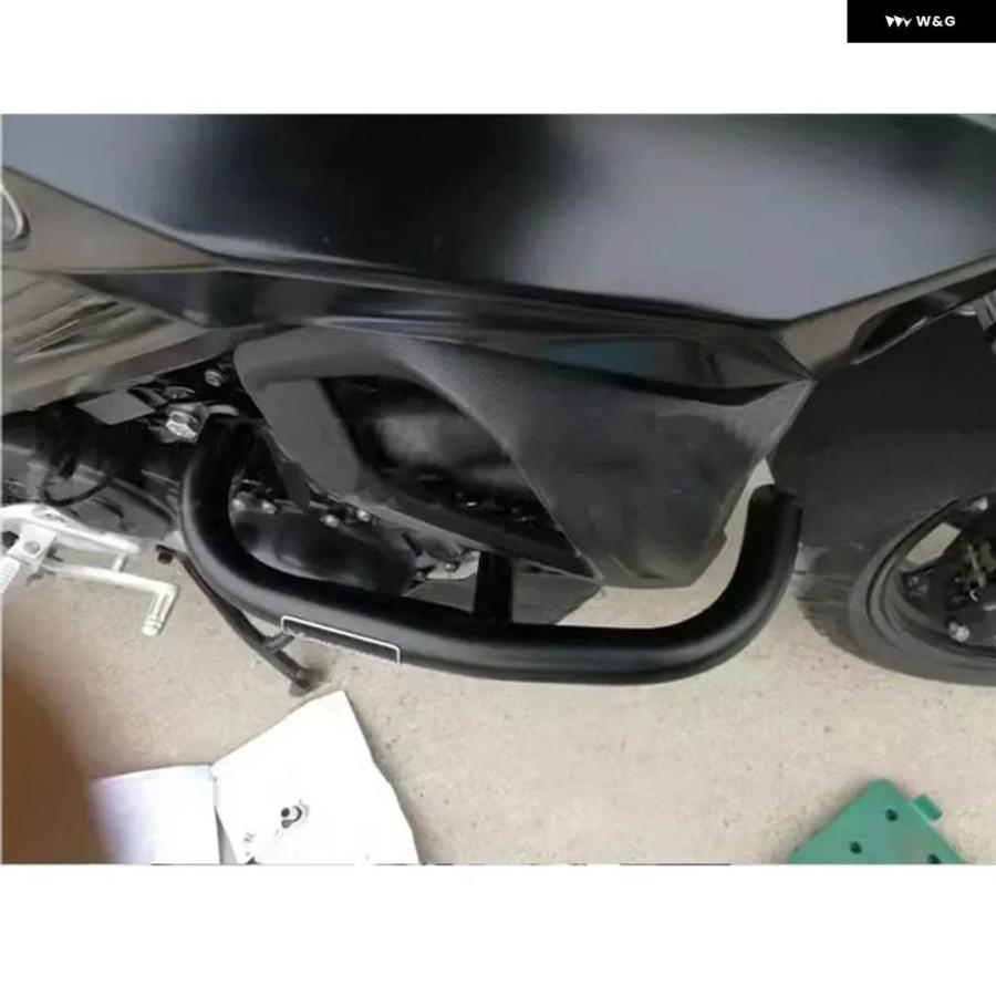 並行輸入品 バイク エンジン クラッシュ バー BMW F800R 2010-15 ブラック  カスタム パーツ アクセサリーの画像