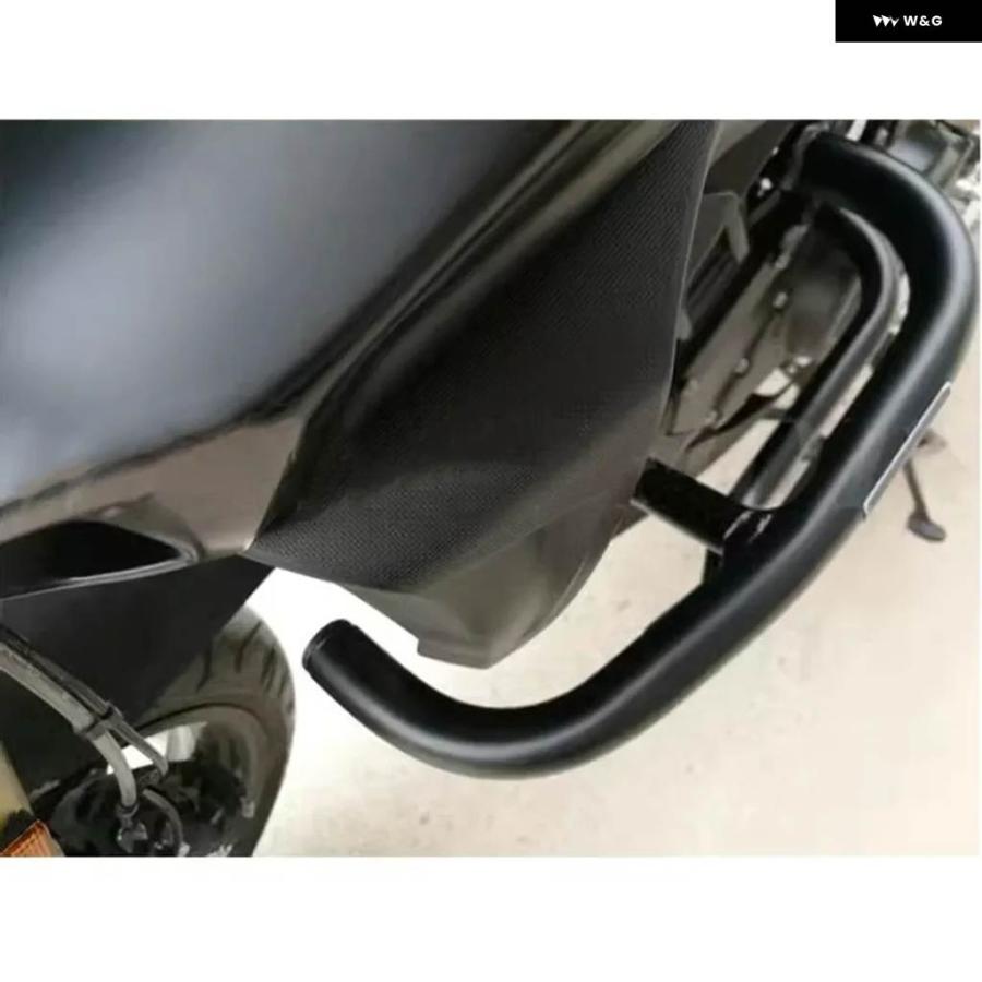並行輸入品 バイク エンジン クラッシュ バー BMW F800R 2010-15 ブラック  カスタム パーツ アクセサリーの画像
