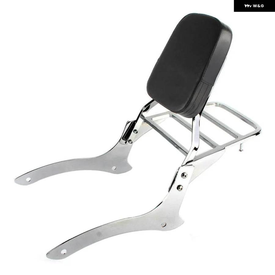 並行輸入品 バイク バックレスト シーシーバー ラック ヤマハ V-STAR XVS 1100 CLASSIC 2000-2011
