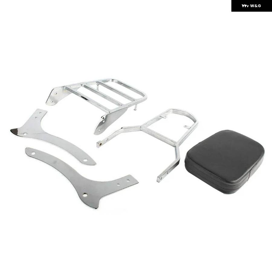 並行輸入品 バイク バックレスト シーシーバー ラック ヤマハ V-STAR XVS 1100 CLASSIC 2000-2011