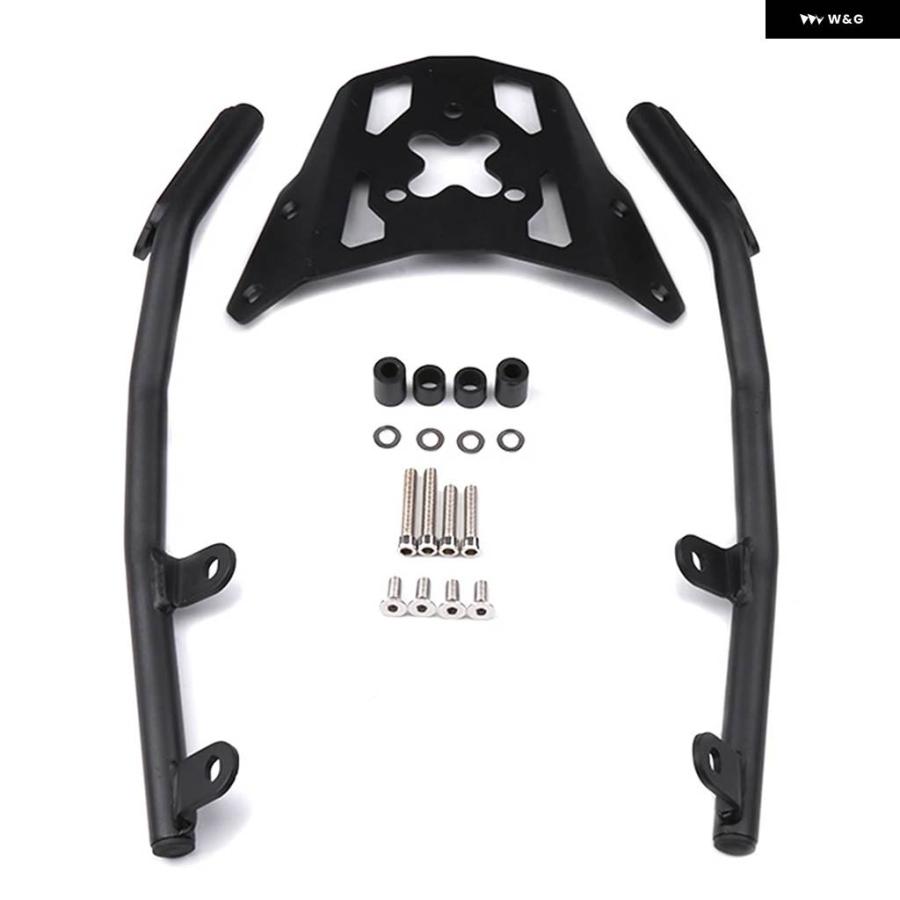 並行輸入品 オートバイ リアラゲッジラックシェルフ キャリア サポート カワサキ Z650 2017 2018 2019  カスタ_1