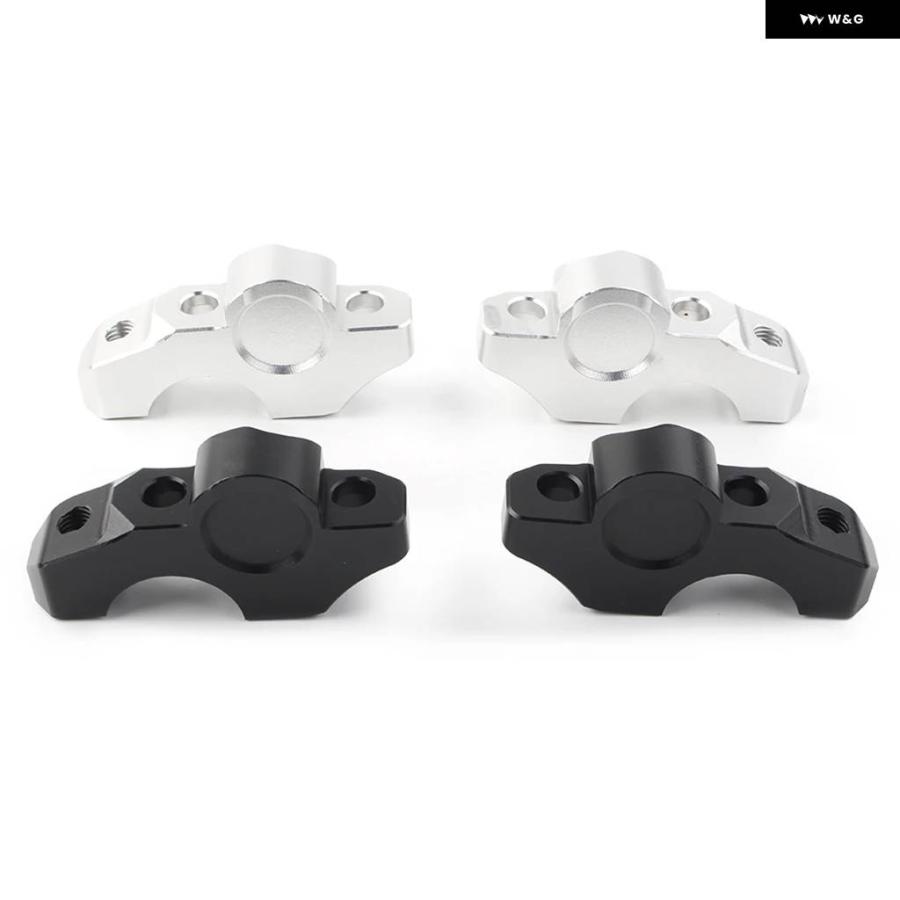 並行輸入品 ペア バイク CNC ハンドルバー ライザーエクステンションバック移動 ハンドルバー ライザー BMW S1000Rの画像