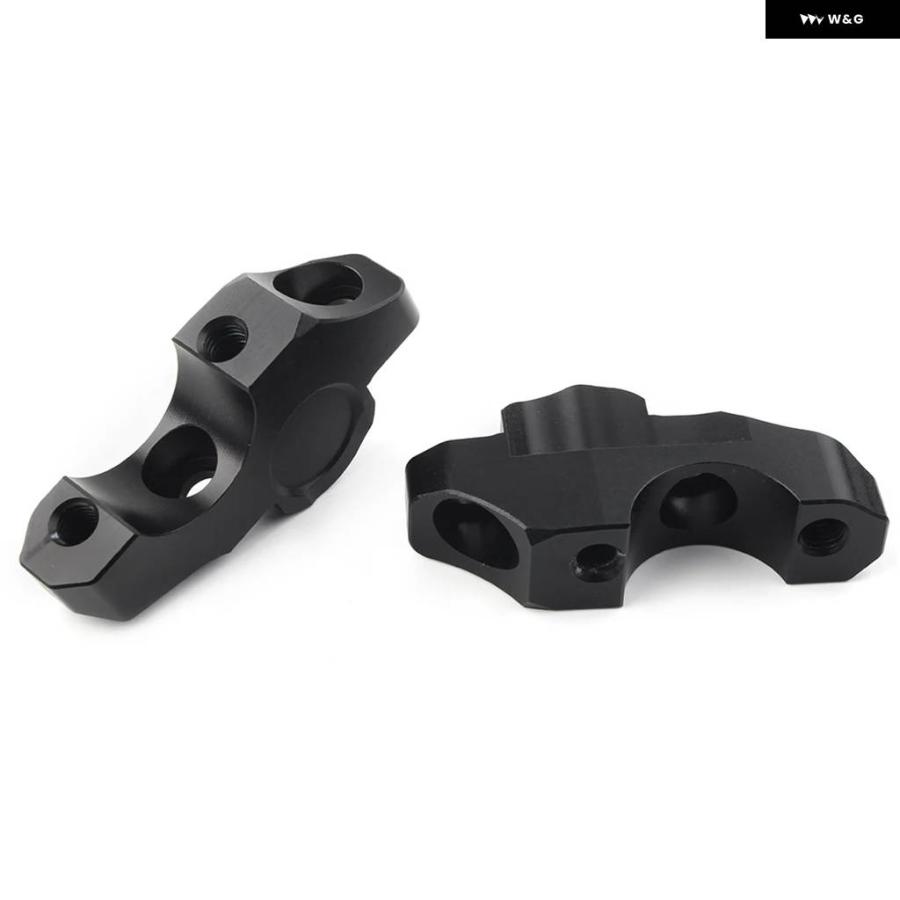 並行輸入品 ペア バイク CNC ハンドルバー ライザーエクステンションバック移動 ハンドルバー ライザー BMW S1000Rの画像