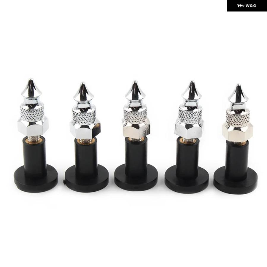 並行輸入品 5個アルミ製 バイク ウインドシールド ウェルナット ボルト ネジキット ハーレー ロードグライド FLTR 1998の画像