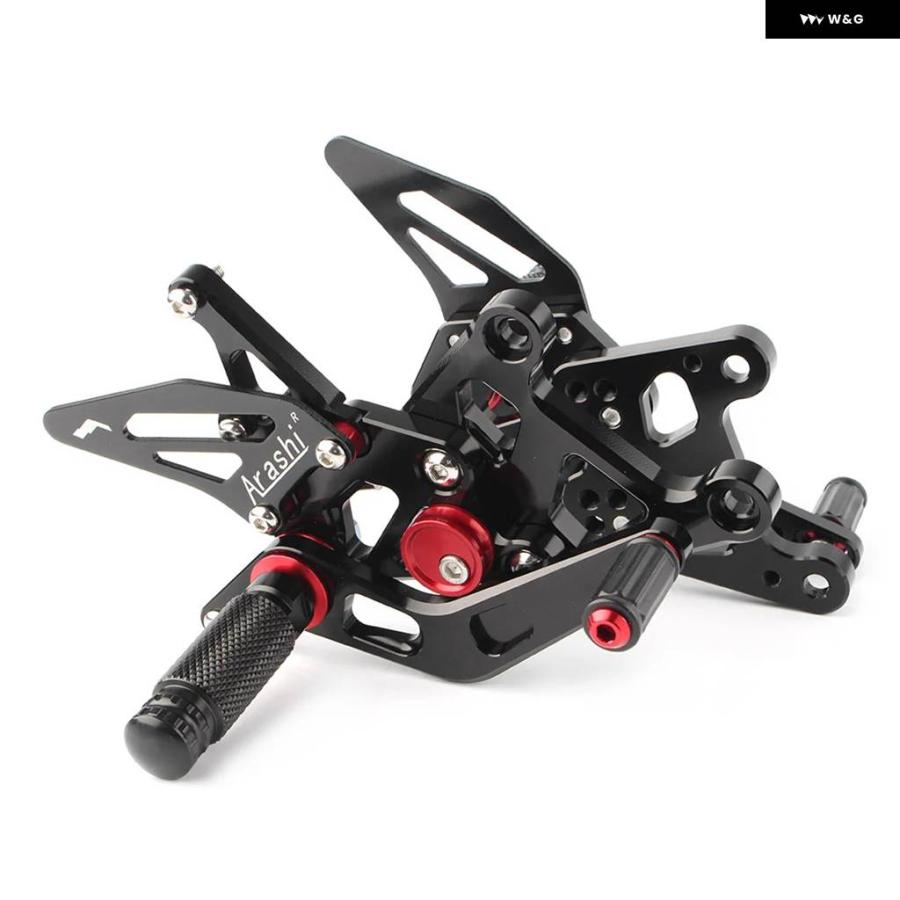 並行輸入品 オートバイ リアセット フットレスト CNC ホンダ 300 RR CBR250RR CBR300R 2017-201の画像