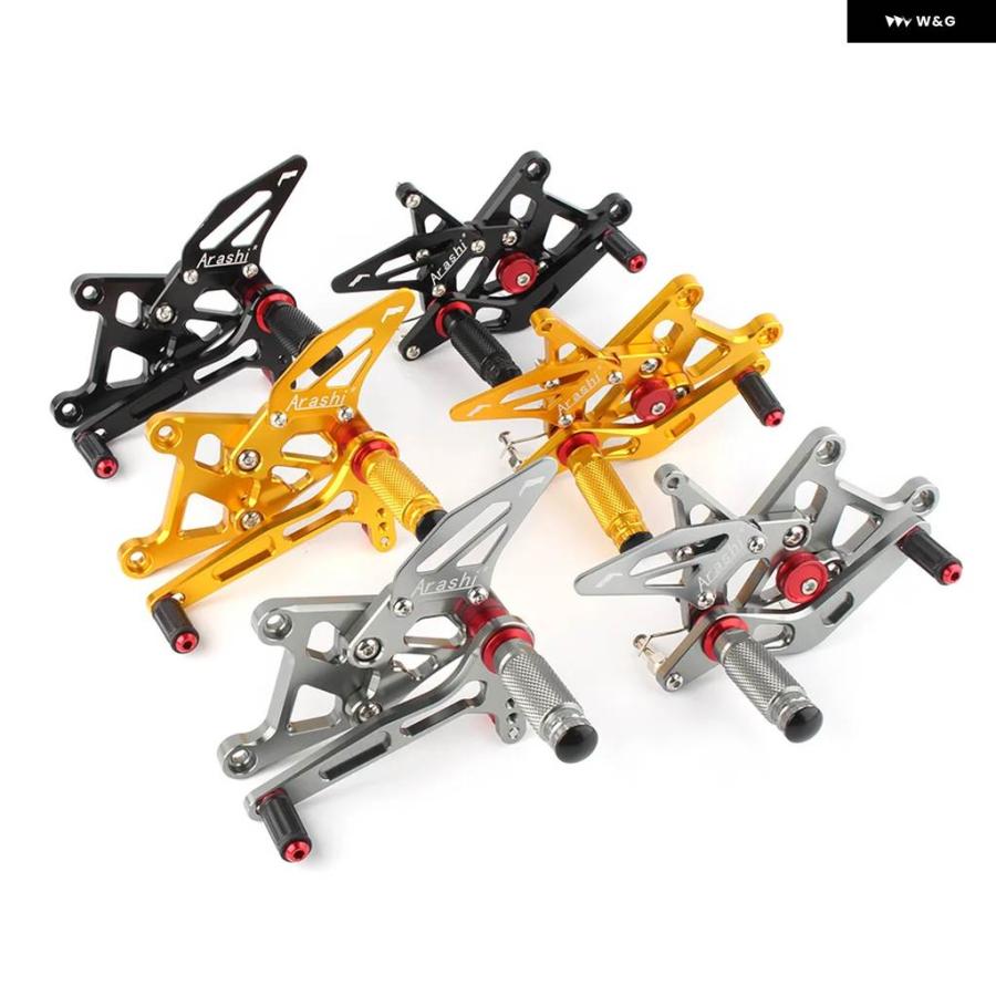 並行輸入品 オートバイ リアセット フットレスト CNC ホンダ 300 RR CBR250RR CBR300R 2017-201の画像
