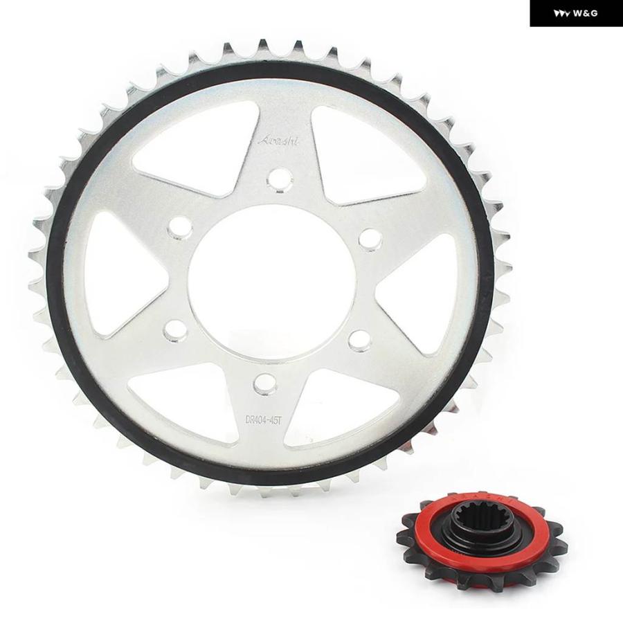 並行輸入品 フロント リア モーター エンジン チェーン ドライブ スプロケット 15T 45T カワサキ Z800 2013-1_1