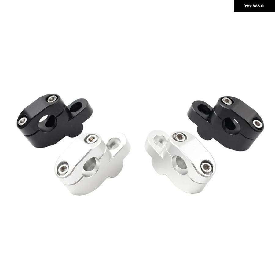 並行輸入品 オートバイ 7/8インチ 22MM オフセット ハンドルバー クランプ マウント ライザー ホンダ スズキ ヤマハ カの画像