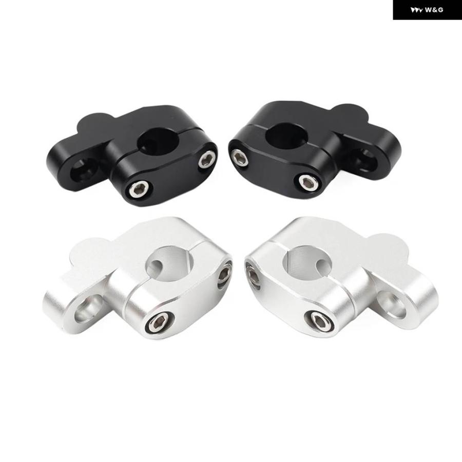 並行輸入品 オートバイ 7/8インチ 22MM オフセット ハンドルバー クランプ マウント ライザー ホンダ スズキ ヤマハ カの画像