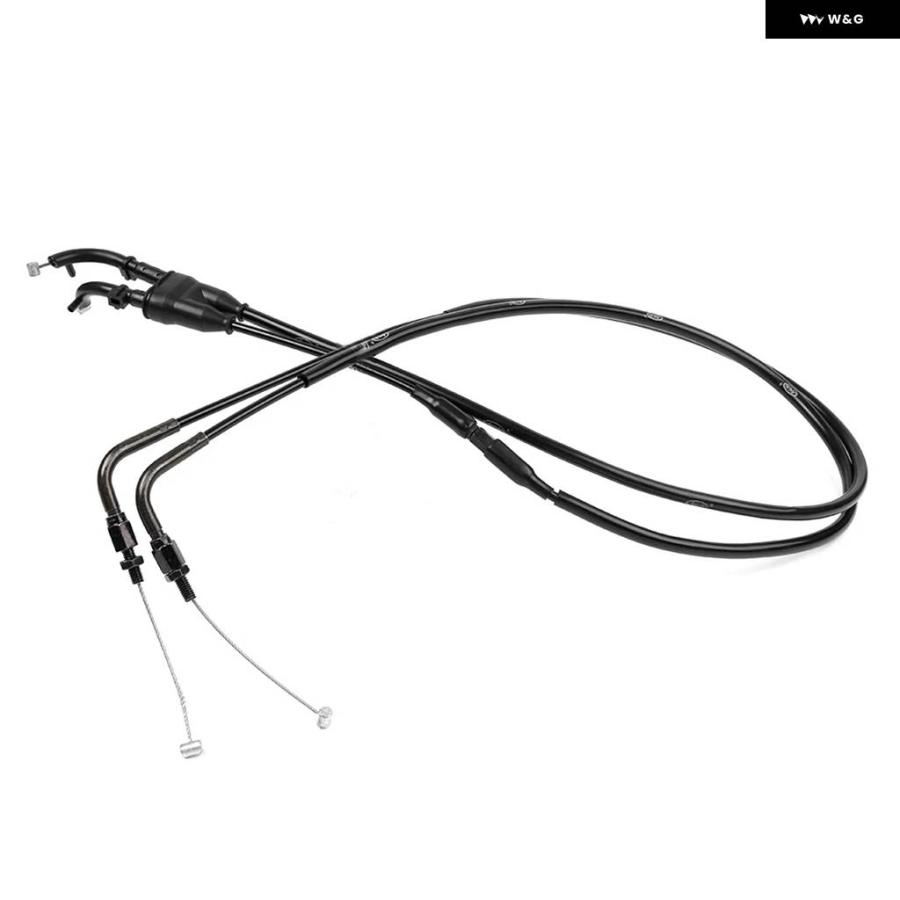 並行輸入品 バイク アクセルライン スロットル ケーブル ヤマハ MT09 MT-09/FZ09 FZ-09 2014 2015の画像