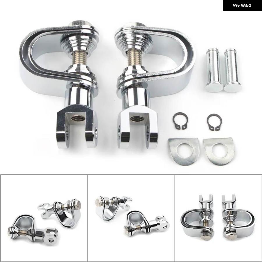 並行輸入品 25MM 32MM オートバイ 汎用 エンジン クラッシュ バー マウント フットレスト フットペグ クランプキットの画像