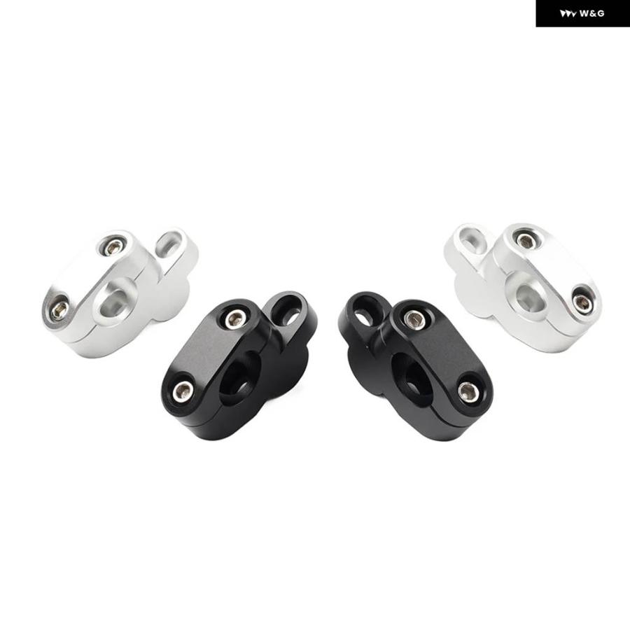並行輸入品 28MM 1-1/8インチ オフセット ハンドルバー クランプ マウント ライザー スズキ ホンダ ヤマハ カワサキの画像