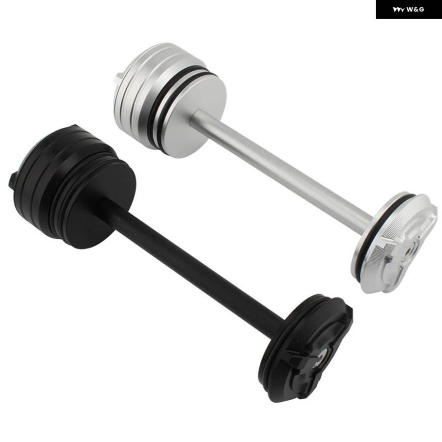 並行輸入品 オートバイ リアホイールスピンドルブランキングアクスルハブセンターキャップ プロテクター スライダー アルミ BMW_3