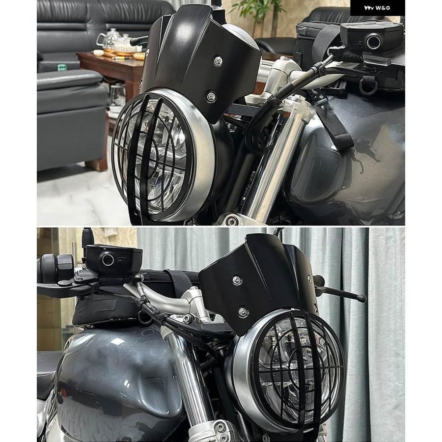 並行輸入品バイク アクセサリー スポーツ ウインドシールド バイザー ウインド ディフレクター ウインドシールド BMW R NINE T NINET RNINET RNINET RNI_10