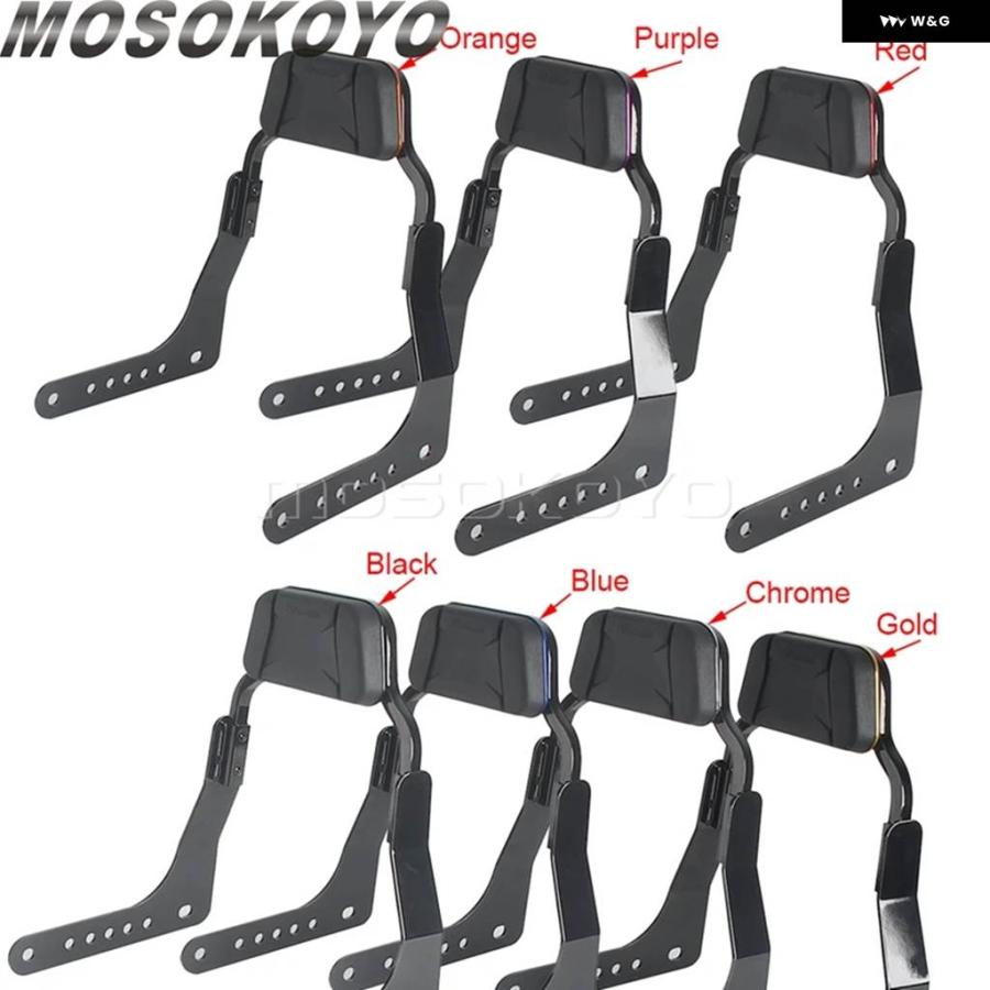 並行輸入品ハーレー ローライダー ST FXLRST FXRST 117 スポーツグライド FLSB バイク リアパッセンジャーバックレスト シーシーバー クッション_10