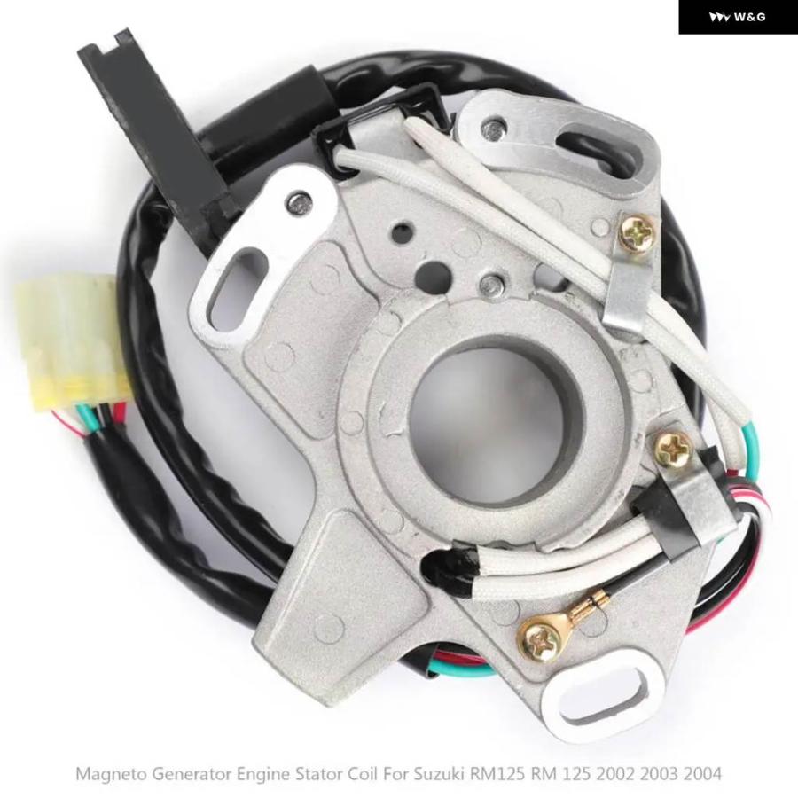 並行輸入品スズキ RM125 RM 125 2002 2003 2004 OEM交換品 32101-36F10 RM125 ジェネレーター ステーターコイル