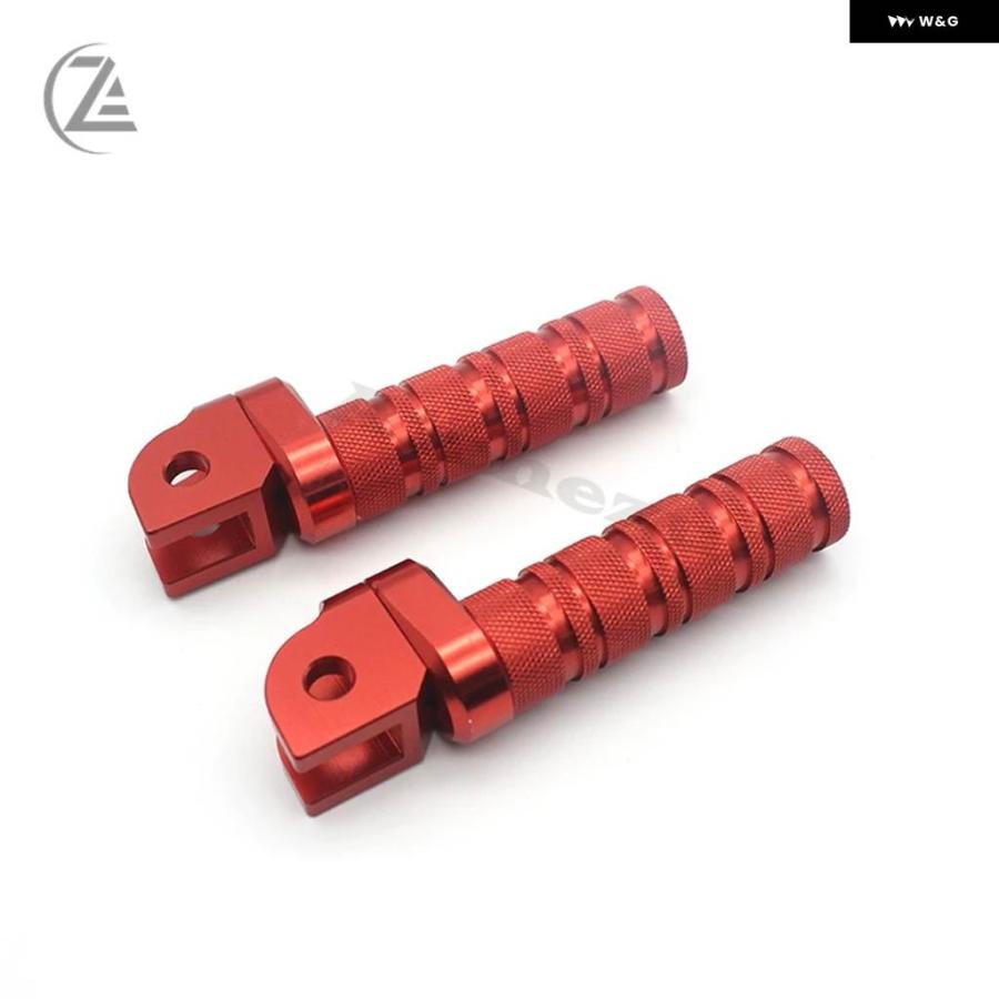 並行輸入品1ペア CNC フロント フットペグ フットレスト フットレスト ホンダ MSX125 MSX125SF CB150R CB300 CB400 CB500X CB1300の画像