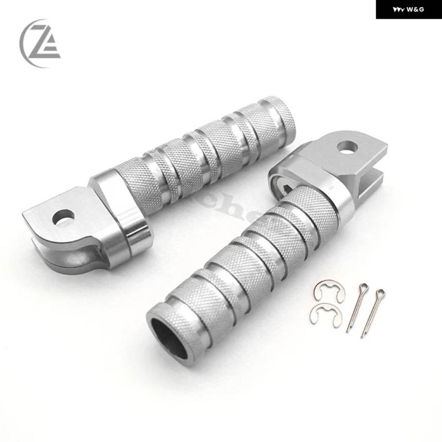 並行輸入品1ペア CNC フロント フットペグ フットレスト フットレスト ホンダ MSX125 MSX125SF CB150R CB300 CB400 CB500X CB1300の画像