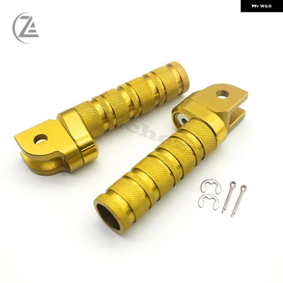 並行輸入品1ペア CNC フロント フットペグ フットレスト フットレスト ホンダ MSX125 MSX125SF CB150R CB300 CB400 CB500X CB1300の画像