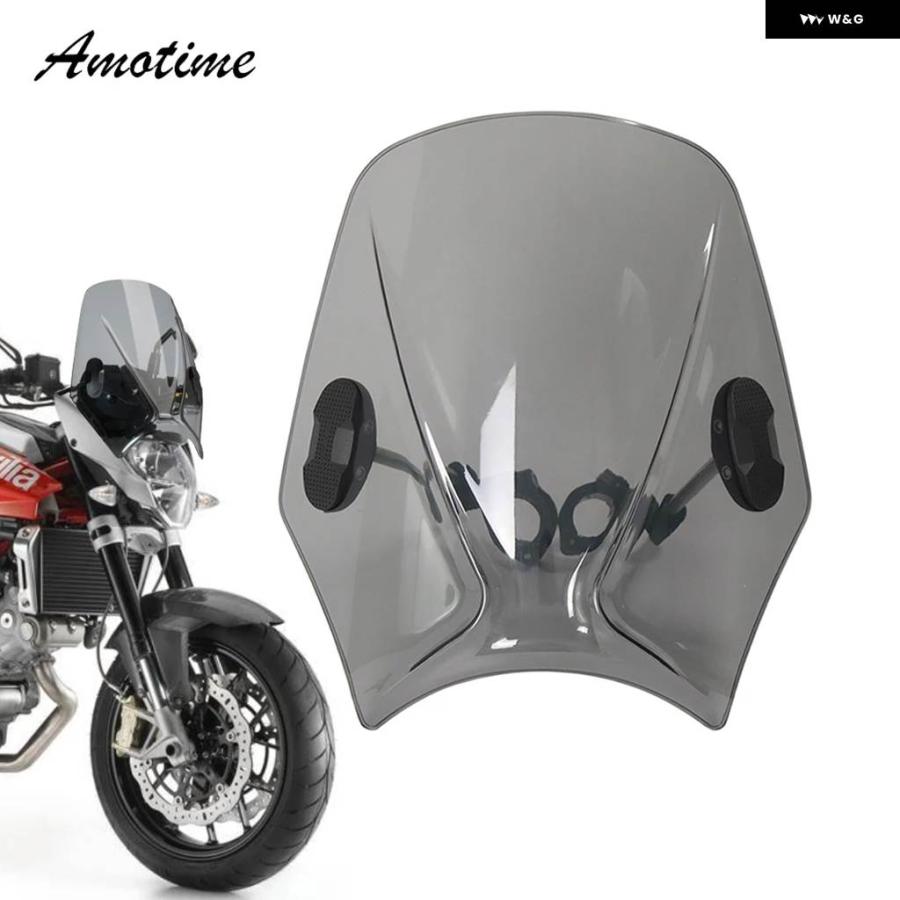 並行輸入品バイク 風防 デフレクター アプリリア SHIVER750 SHIVER 750 2007-2009 SHIVER900 SHIVER 900 2017-2021 MANA 850の画像