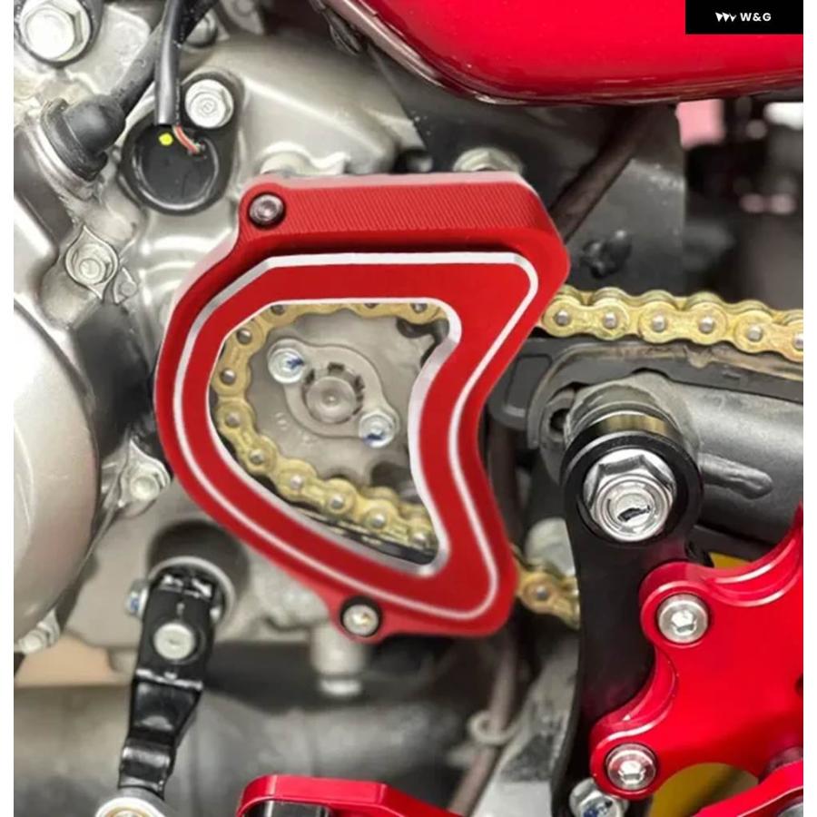 並行輸入品ホンダ ダックスモンキー125トレイルCT125 2018年モデル用 2024年モデルクリアフロント スプロケット カバー