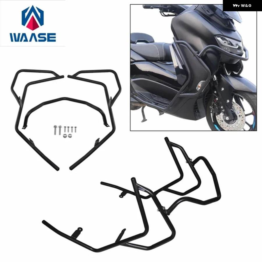 並行輸入品ヤマハ N-MAX2021 - 23 エンジン バンパー ガード FRASH STUNT ケージ エンジン フレーム フェアリング プロテクター_1