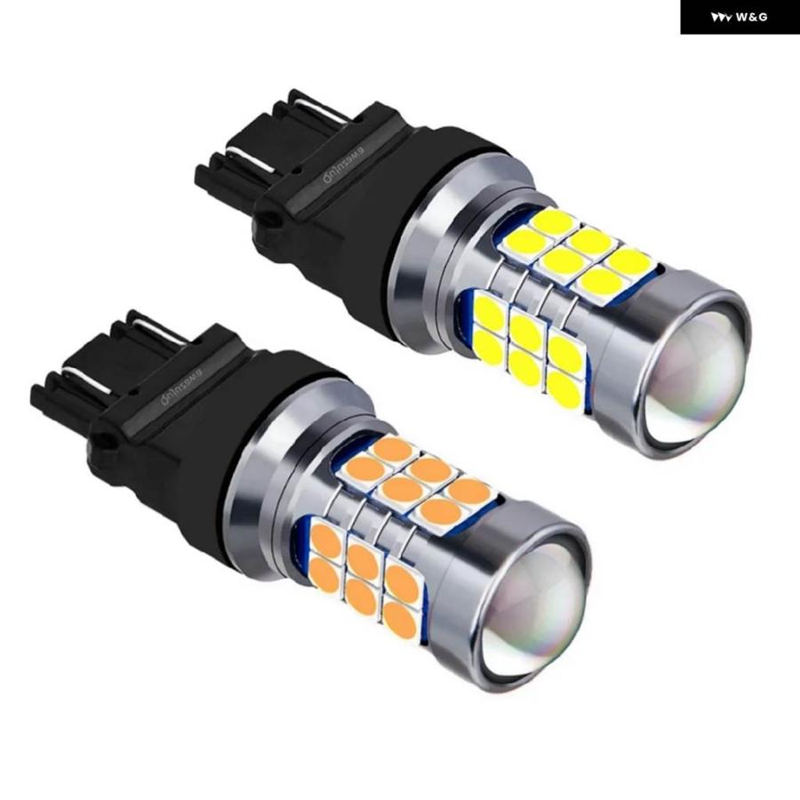 並行輸入品 2PCS T25 3157 3156 3057 3457 4157 P27/7W P27W SUPER 3030 LED カー ...