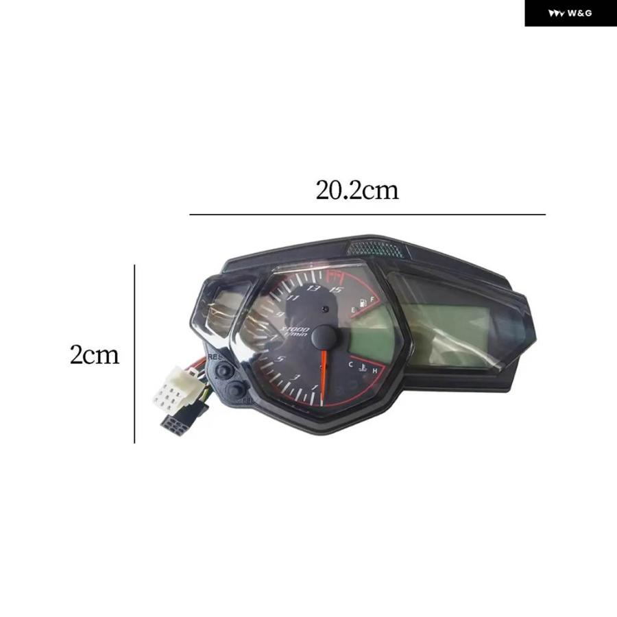 並行輸入品 オートバイ スピード メーター LCD デジタルゲージ 計器 ヤマハ YZF-R3_5