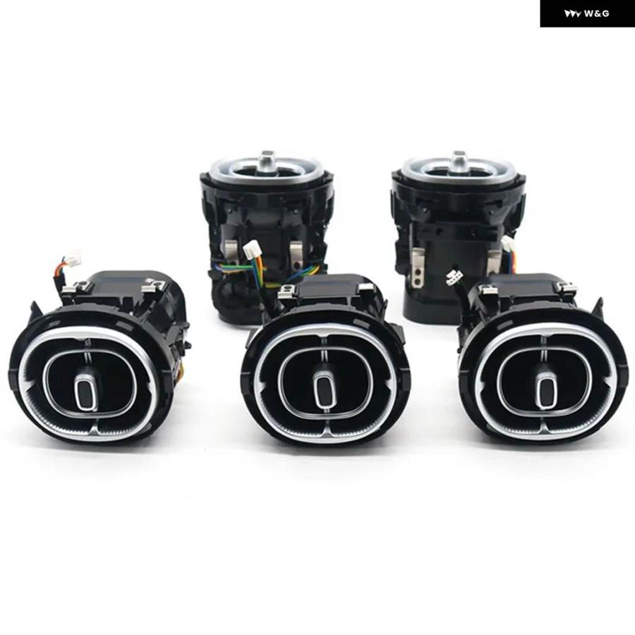 並行輸入品 車用アクセサリー LED ダッシュボード AC エアコン ベント