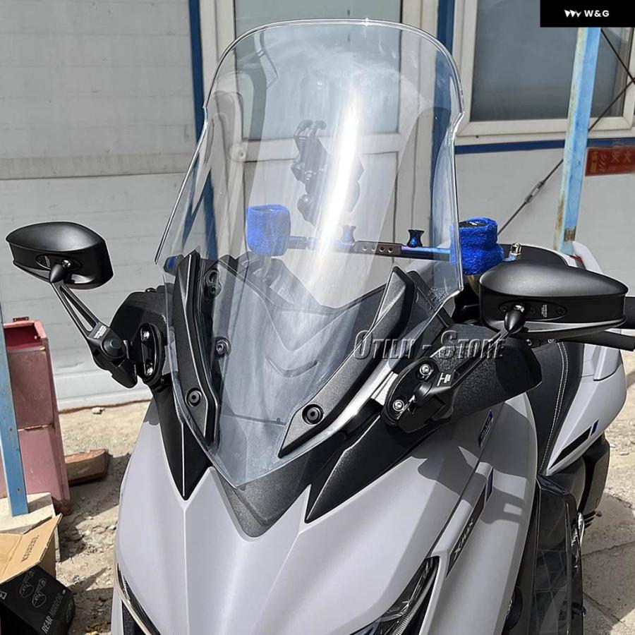 並行輸入品 バイク ミラー 前方移動 ブラケット キット ヤマハ XMAX300 X-MAX 2017-2020 - 23_13