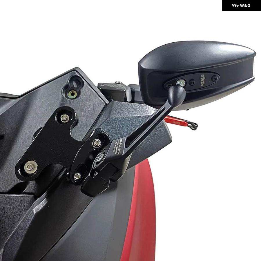 並行輸入品 バイク ミラー 前方移動 ブラケット キット ヤマハ XMAX300 X-MAX 2017-2020 - 23_14