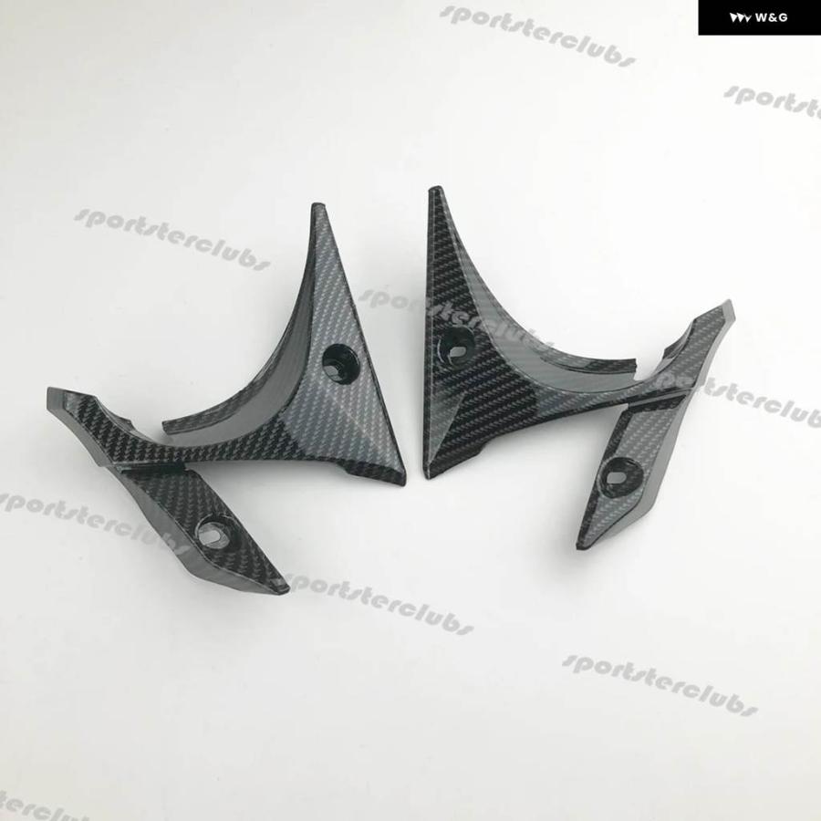 並行輸入品 バイクカーボンルック アッパーサイドインナー フェアリング カウリング コンソール パネル ヤマハ YZF-R1 YZFR1 2004 2005 200の画像