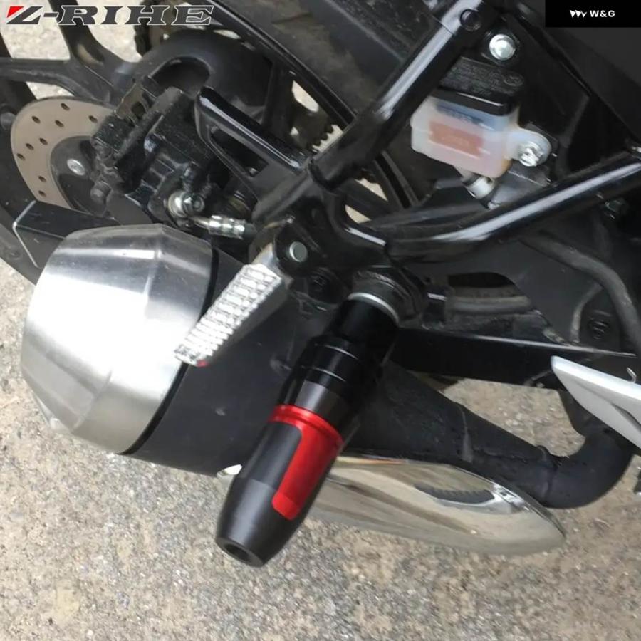 ブランド登録なし - 並行輸入品 SV1000 SV1000S 2003 - 07 SV 1000 S 1000S 自動二輪車 エキゾースト ひな型 スライダー 衝突 パッド 傾倒押しとどめる