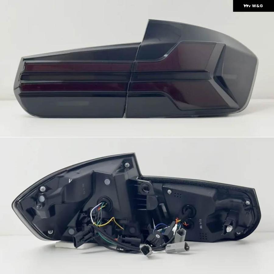 並行輸入品 車用LED テールライト BMW F30 M3 F80 2011-2020 LEDリア フォグランプ ブレーキランプ リバース ダイナミックウィンカーの画像